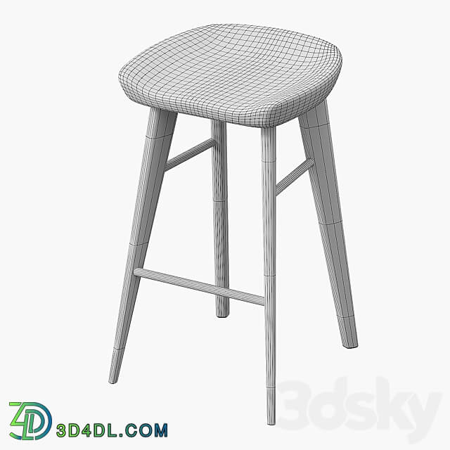 Kami bar stool 3D Models 3DSKY