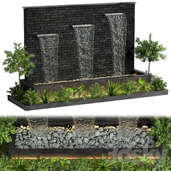 Exterior fountain 22 Urban environment 3D Models 3DSKY 