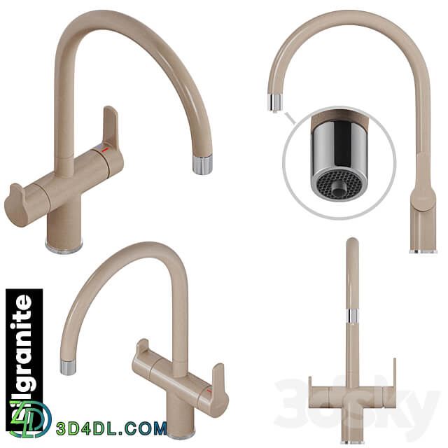 Blanco Trima Faucet 3D Models 3DSKY