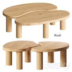 Coffee table Rodi La Redoute 3D Models 3DSKY 