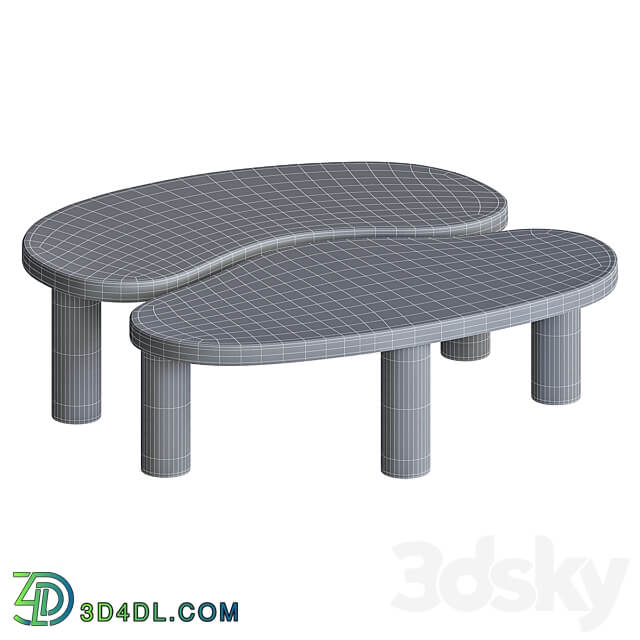 Coffee table Rodi La Redoute 3D Models 3DSKY