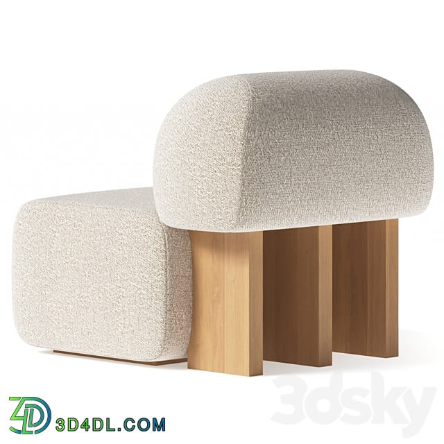 Secolo Cloud Boucle Yemeni Armchair 3D Models 3DSKY