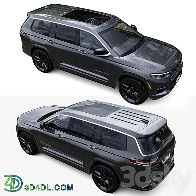 Jeep Grand Cherokee L 2021 3D Models 3DSKY