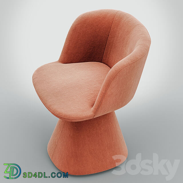 B b Italia Flair O chair 3D Models 3DSKY