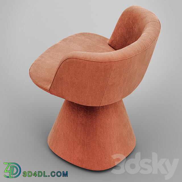 B b Italia Flair O chair 3D Models 3DSKY