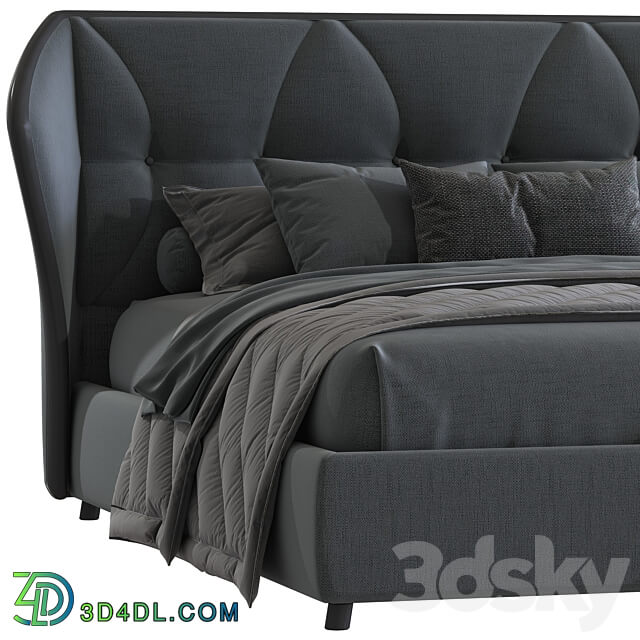 Excellent Platform Bed 3 Bed 3D Models 3DSKY