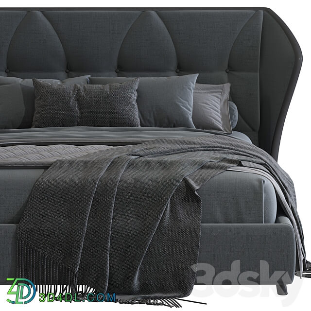 Excellent Platform Bed 3 Bed 3D Models 3DSKY