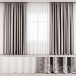 Curtains 3D Models 3DSKY 