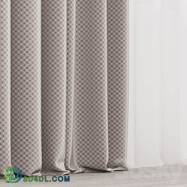 Curtains 3D Models 3DSKY