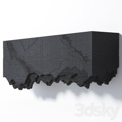 Hanging chest of drawers Ledge 72 Sideboard Chest of drawer 3D Models 3DSKY 