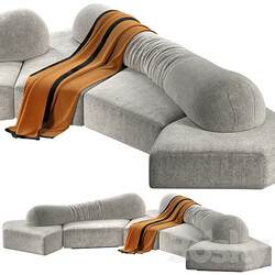 Edra On The Rocks Modular sofa 3D Models 3DSKY 
