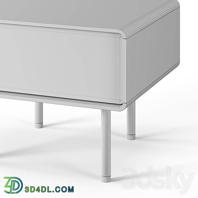 Fina nightstand Sideboard Chest of drawer 3D Models 3DSKY