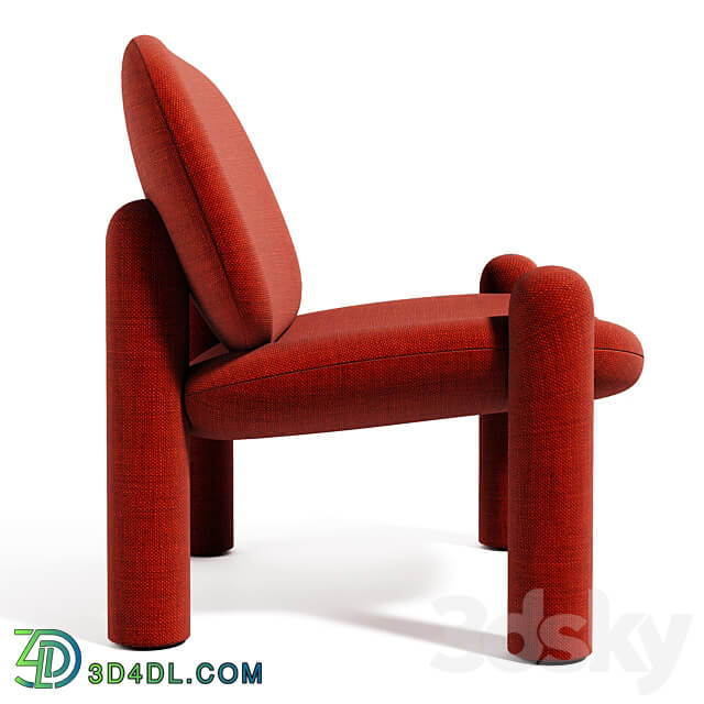 Driade tottori armchair 3D Models 3DSKY