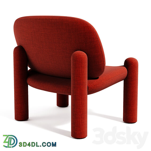 Driade tottori armchair 3D Models 3DSKY