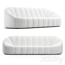 Alpha Sofa 3 seater Pierre Paulin 3D Models 3DSKY 