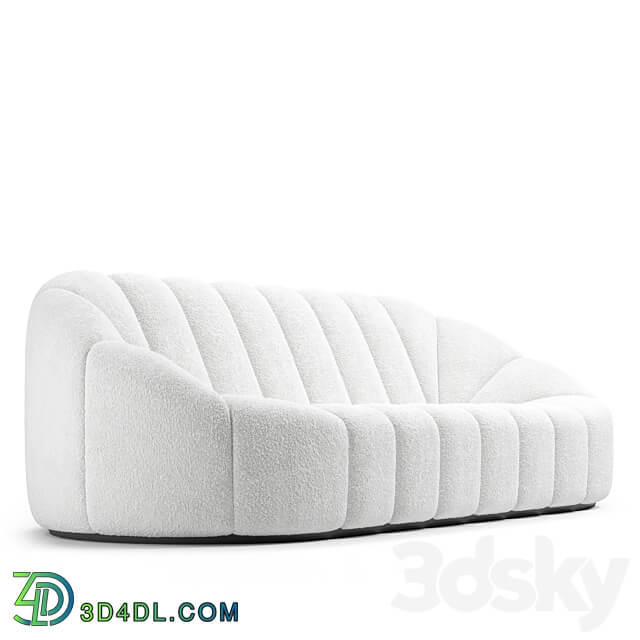 Alpha Sofa 3 seater Pierre Paulin 3D Models 3DSKY