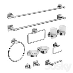 Sonia Line bathroom accessories set 3D Models 3DSKY 