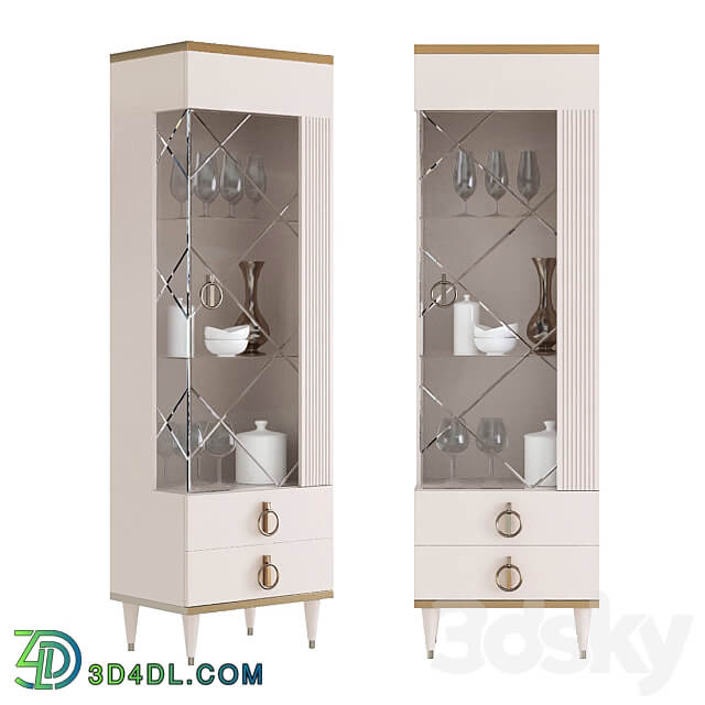 Showcase cabinet from the Rimini Solo collection Wardrobe Display cabinets 3D Models 3DSKY