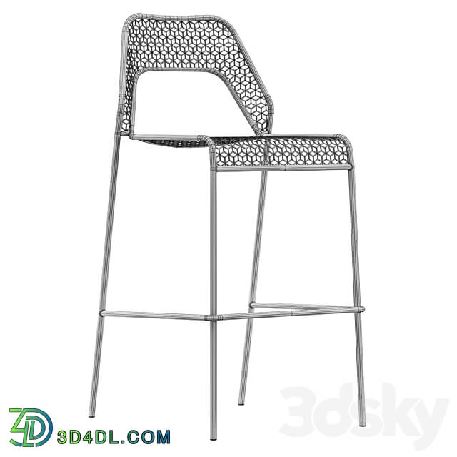 Hot Mesh Barstool by blu dot 3D Models 3DSKY