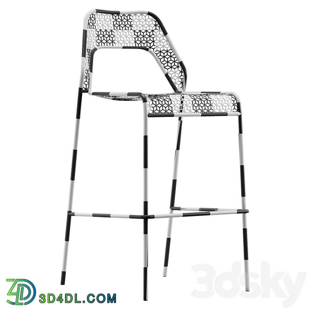 Hot Mesh Barstool by blu dot 3D Models 3DSKY