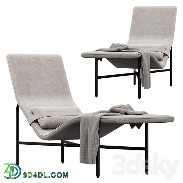 Deep Thoughts Chaise by bludot Other soft seating 3D Models 3DSKY