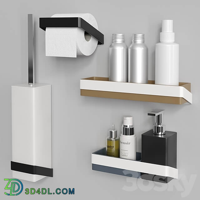 Bathroom accessories BERTOCCI Fly 3D Models 3DSKY