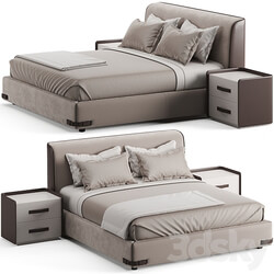 Fendi Casa Soho Bed Bed 3D Models 3DSKY 