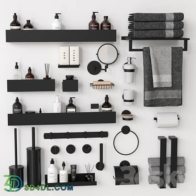 Bathroom Accessories 37 3D Models 3DSKY