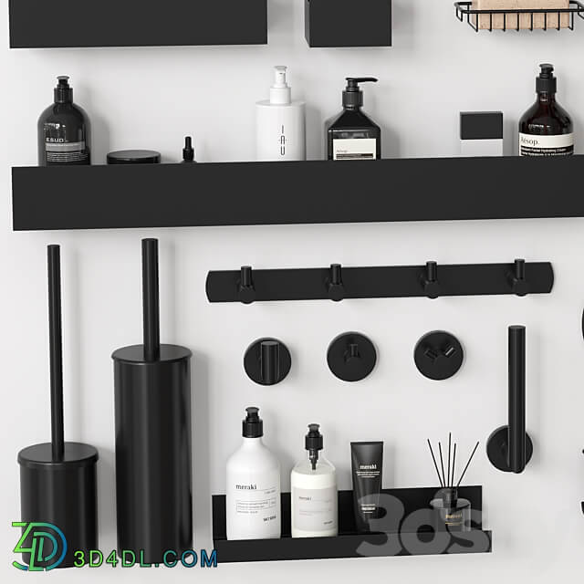 Bathroom Accessories 37 3D Models 3DSKY