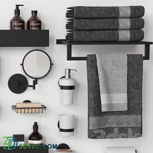 Bathroom Accessories 37 3D Models 3DSKY