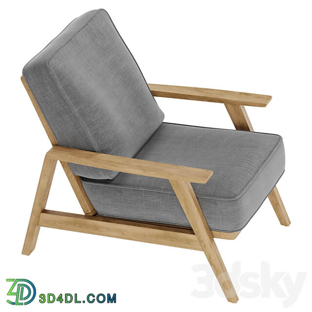 Armchair Linna La Redoute 3D Models 3DSKY