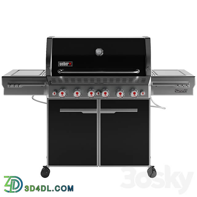 Outdoor Gas Grill 3D Models 3DSKY