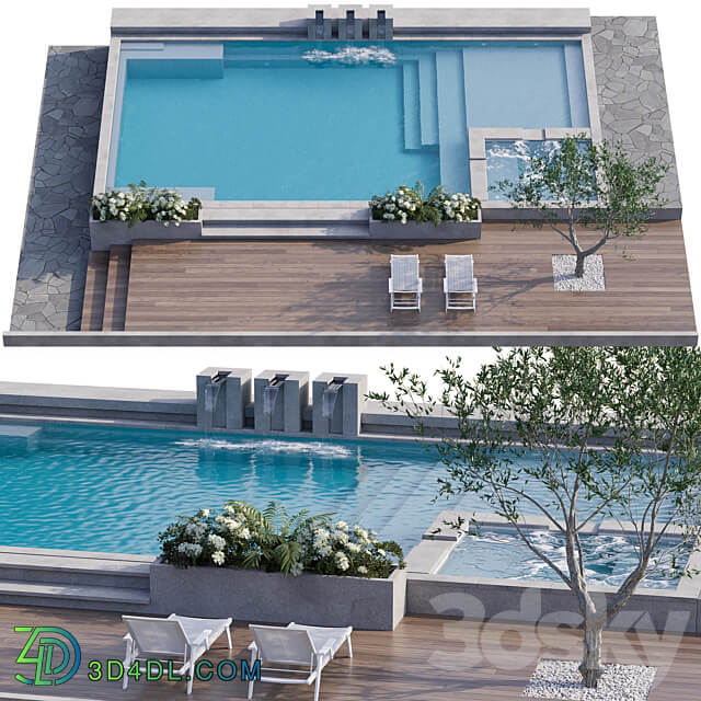 Pool 25 Other 3D Models 3DSKY