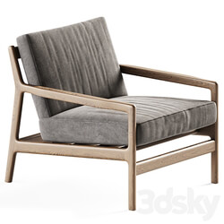 Teak Jack Outdoor Lounge Chair by Ethnicraft Garden Chair 3D Models 3DSKY 