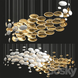 Sans Souci Bowls Chandelier Collection Pendant light 3D Models 3DSKY 