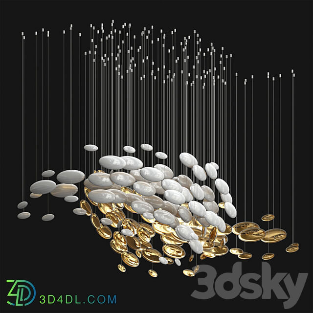 Sans Souci Bowls Chandelier Collection Pendant light 3D Models 3DSKY