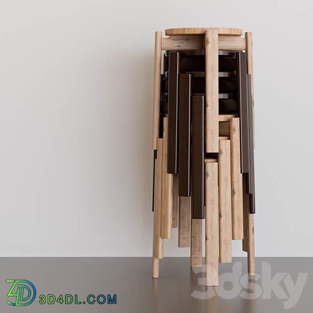 MENU Passage Stool 3D Models 3DSKY