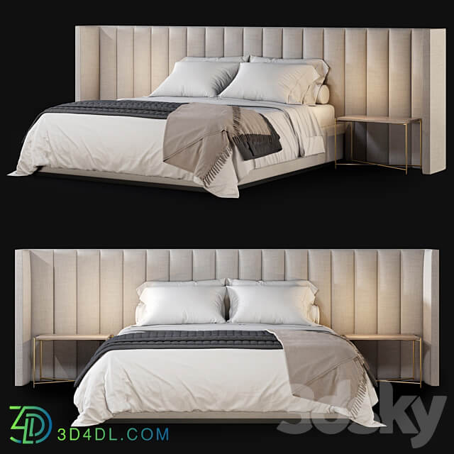 PROVENCE thesofaandchair Company Bed 3D Models 3DSKY