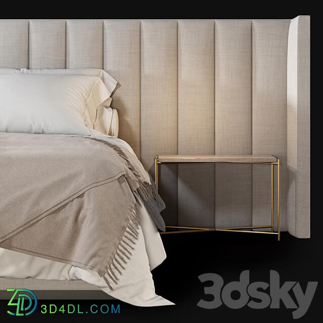 PROVENCE thesofaandchair Company Bed 3D Models 3DSKY