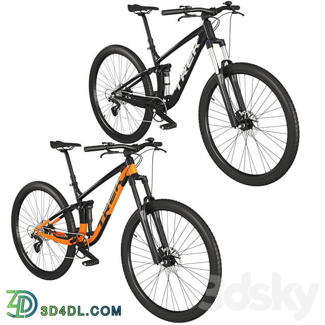 Trek Fuel Bike 3D Models 3DSKY