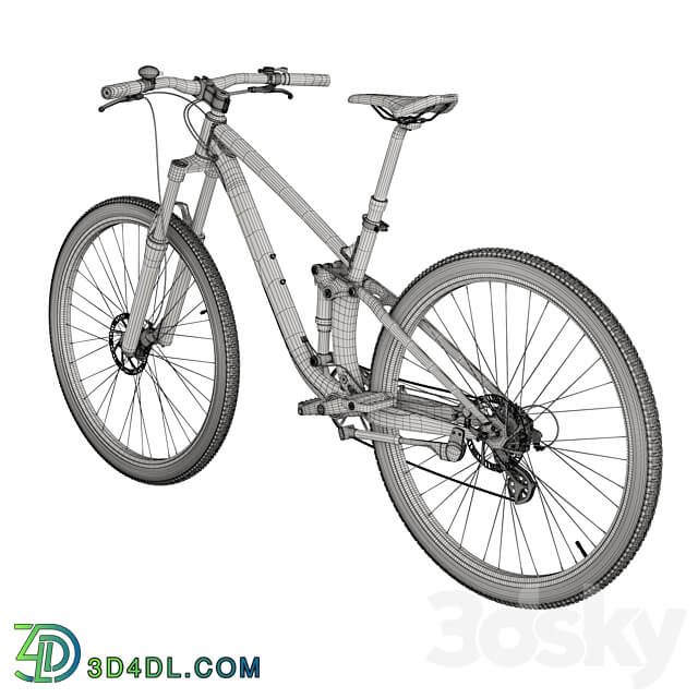 Trek Fuel Bike 3D Models 3DSKY