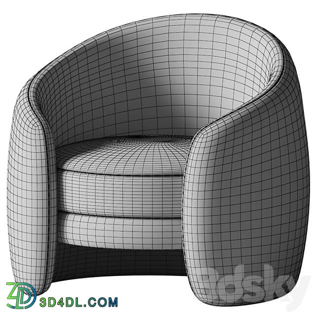 Calder Chair Crate and Barrel 3D Models 3DSKY