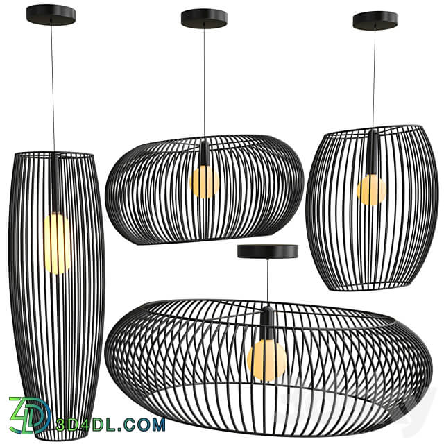 LELLEST COLLECTION Pendant light 3D Models 3DSKY