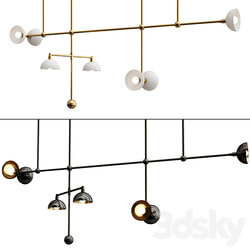 TRAPEZE 7 MOBILE Pendant light 3D Models 3DSKY 