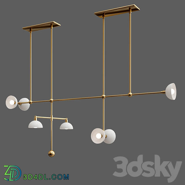 TRAPEZE 7 MOBILE Pendant light 3D Models 3DSKY