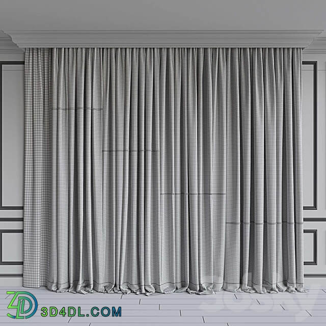 Set of curtains 111 3D Models 3DSKY