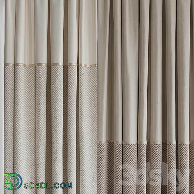 Set of curtains 111 3D Models 3DSKY