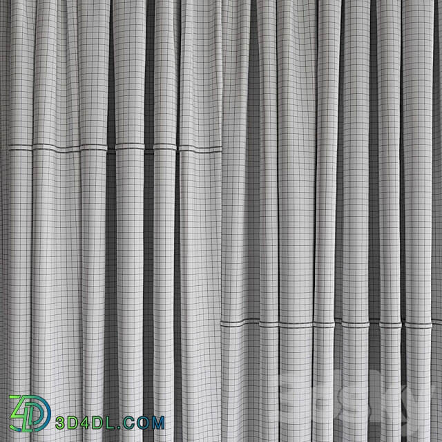 Set of curtains 111 3D Models 3DSKY