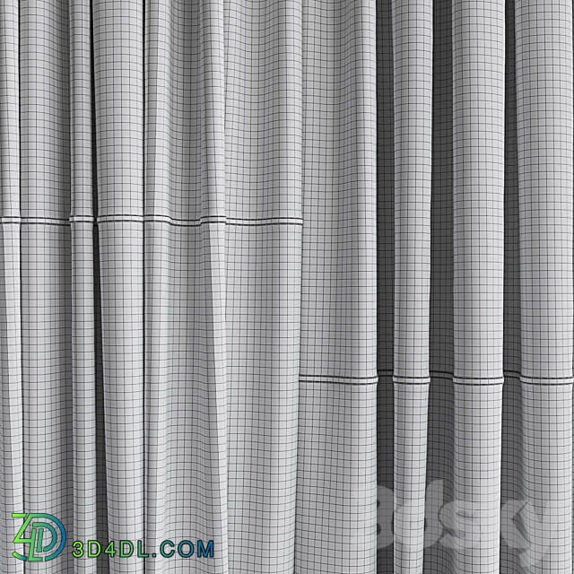 Set of curtains 111 3D Models 3DSKY