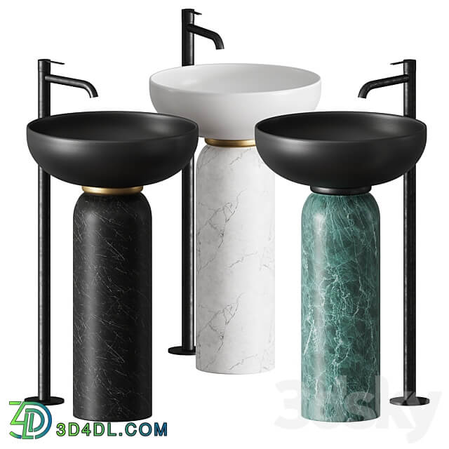 Artceram JOLIE Washbasin 3D Models 3DSKY